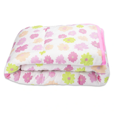The Little Comforter | Warm Baby Blanket - Blush Blossom