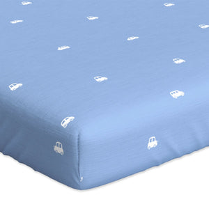 Fitted Crib Sheets | Vroom, Vroom!