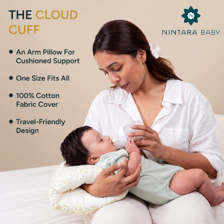 Cloud Cuff – Sage Garden | Arm Pillow for baby