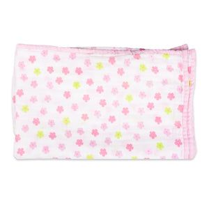 The Everyday Blanket | Medium Baby Blanket - Blush Blossoms
