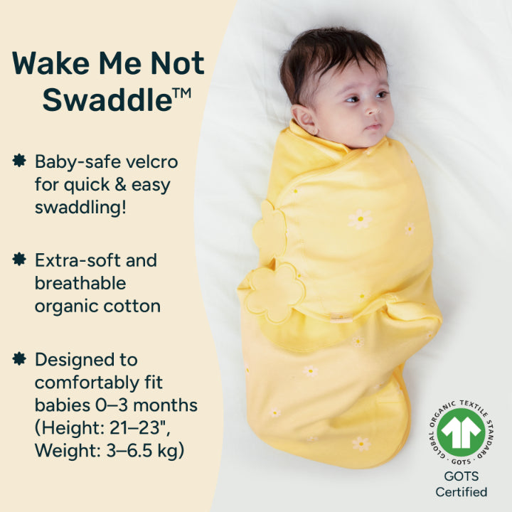 Wake Me Not Swaddle™ | Butter Blossom