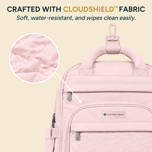 Diaper Bag - Backpack | Soft Pink