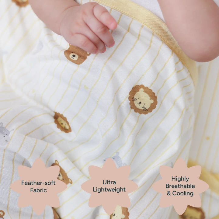 The Breezy Blanket | Light Baby Blanket - Bear Hugs