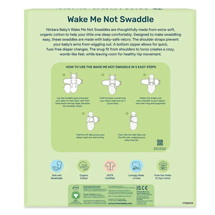 Wake Me Not Swaddle™ | Dino Dreams