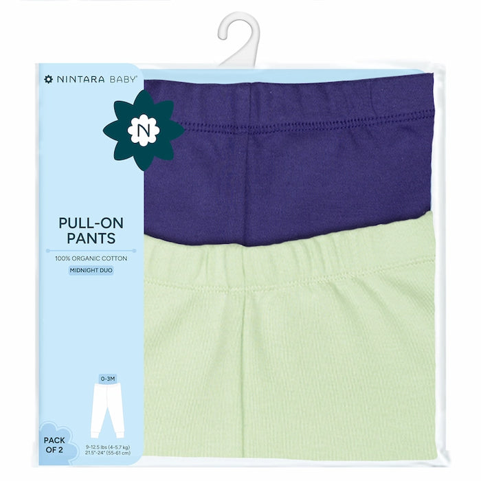 Pull-On Pants (Pyjamas) - Set of 2 | Midnight Duo