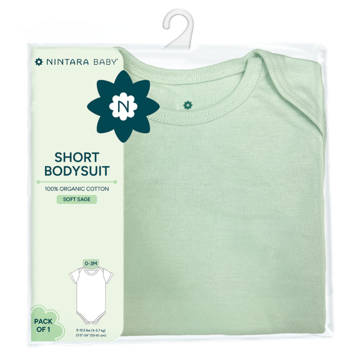 Short Bodysuit | Soft Sage