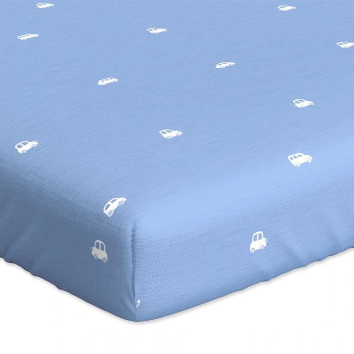 Fitted Baby Bedsheet | Vroom, Vroom!