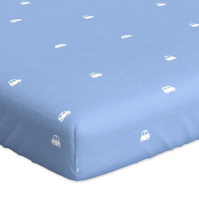 Fitted Crib Sheets | Vroom, Vroom!