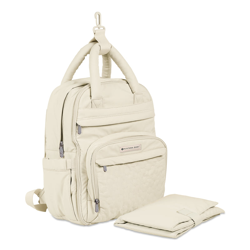 Diaper Bag - Backpack | Vanilla