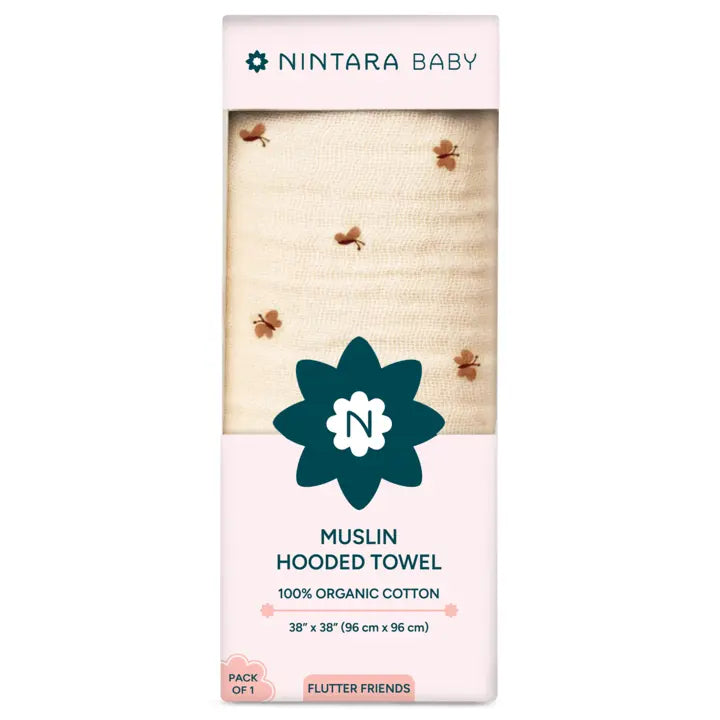 Baby Hooded Towel | Flutter Friends