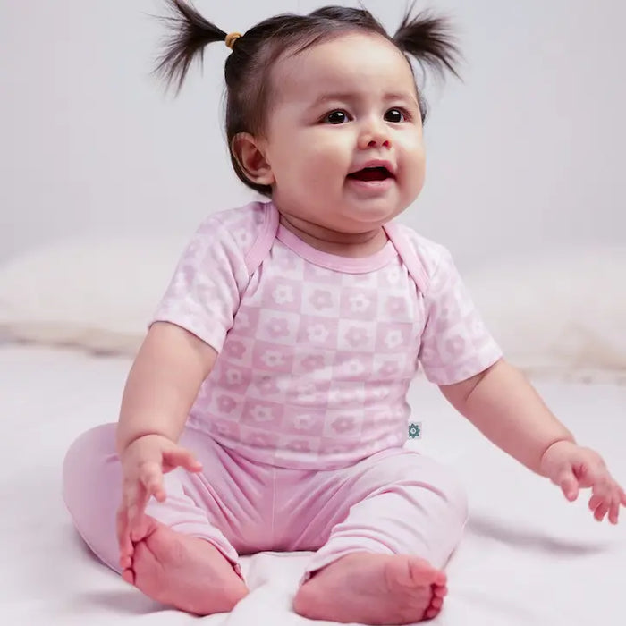 Short Bodysuit & Pant Set - Baby Bloom
