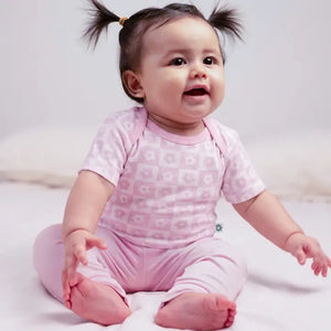 Short Bodysuit & Pant Set - Baby Bloom