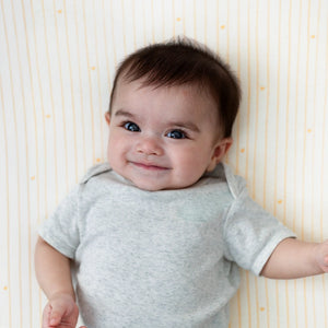Fitted Baby Bedsheet | Cocoa Hearts