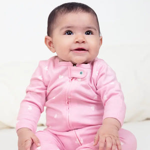 Footless Bodysuit | Little Hearts
