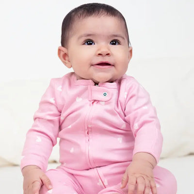 Footless Bodysuit | Little Hearts