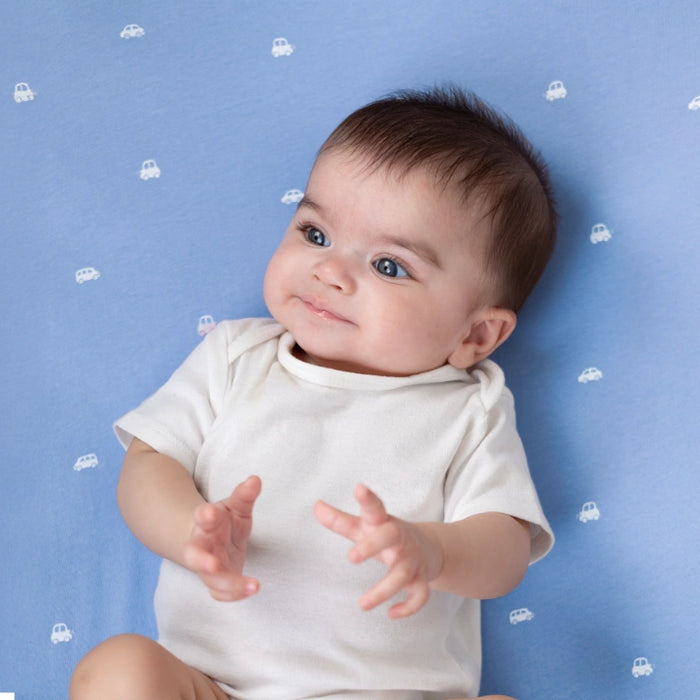 Fitted Baby Bedsheet | Vroom, Vroom!