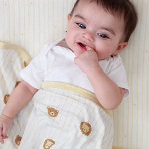 The Breezy Blanket | Light Baby Blanket - Bear Hugs