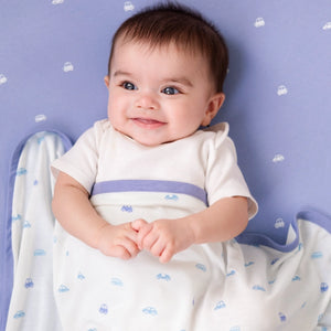 The Breezy Blanket | Light Baby Blanket - Vroom, Vroom!