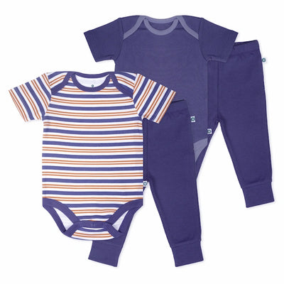 Short Bodysuits & Pants Set - Midnight Duo | Set of 2
