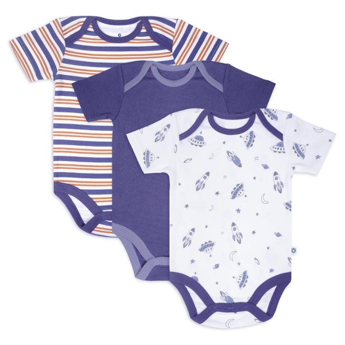 Short Bodysuit - Up in Space | Set of 3