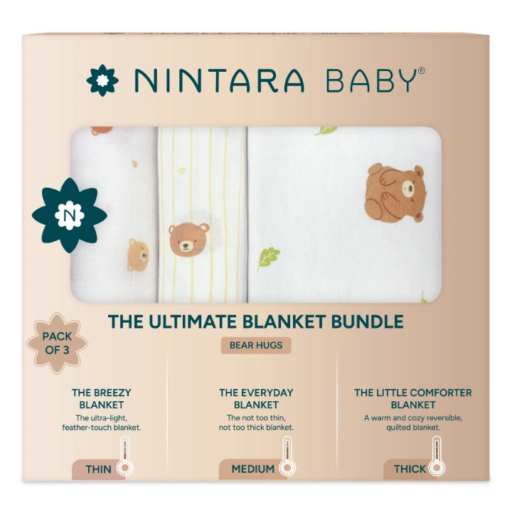 The Ultimate Baby Blanket Bundle - Set of 3