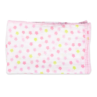 The Everyday Blanket | Medium Baby Blanket - Blush Blossoms