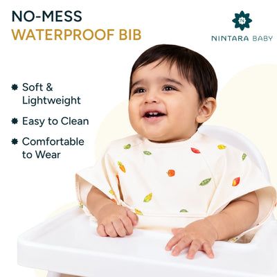 No-Mess Waterproof Bibs | Eat your Veggies
