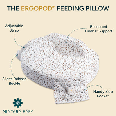 Ergopod™ Feeding Pillow | Autumn Garden