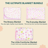 The Ultimate Baby Blanket Bundle - Set of 3 | Blush Blossoms