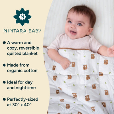 The Little Comforter | Warm Baby Blanket - Bear Hugs