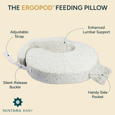 Ergopod™ Feeding Pillow | Sage Garden