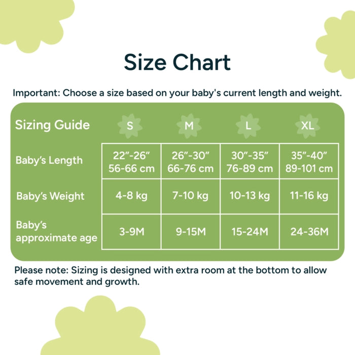 Baby Sleep Sack 0.5 TOG - Set of 2 | Citrus Stripes + Forest Flutter