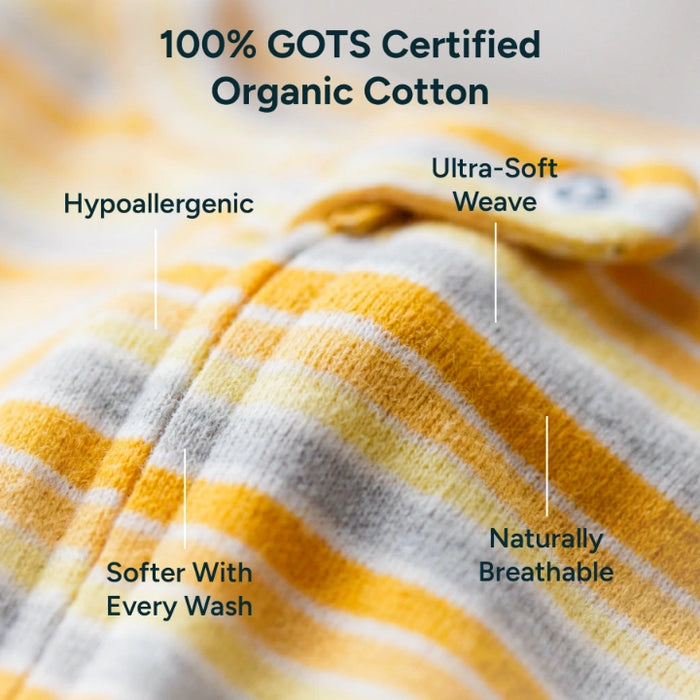 Footed Bodysuit - Set of 3 | Pink Bloom