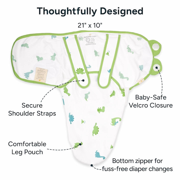 Wake Me Not Swaddle™ | Dino Dreams