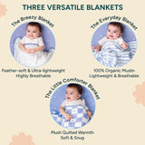 The Ultimate Baby Blanket Bundle - Set of 3 | Vroom, Vroom!
