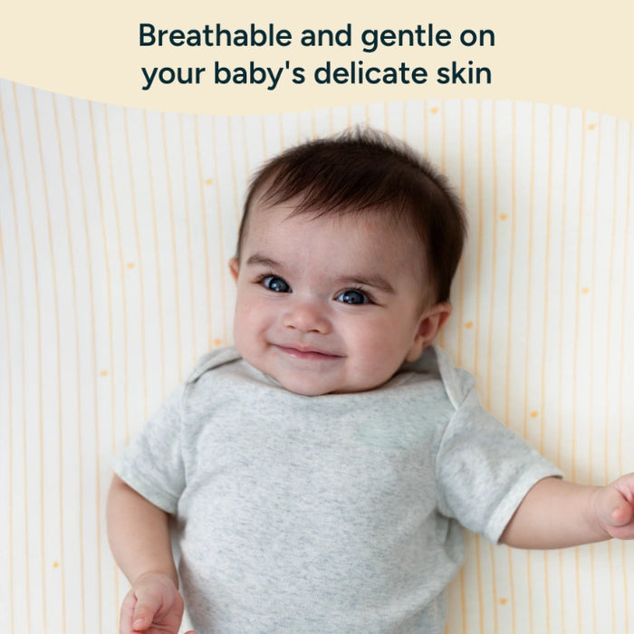 Fitted Crib Sheets | Cocoa Hearts