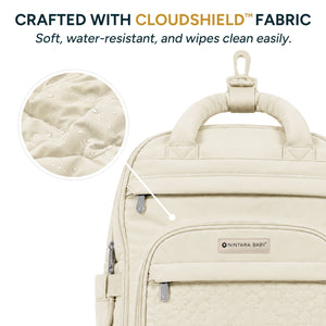 Diaper Bag - Backpack | Vanilla