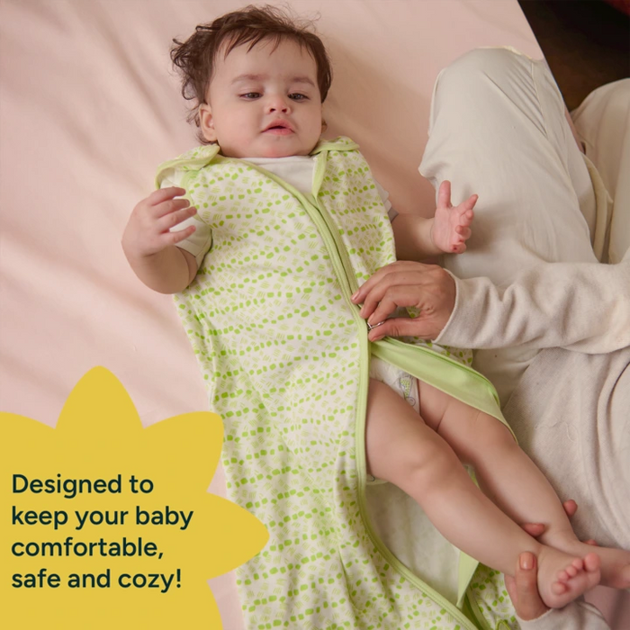 Baby Sleep Sack 0.5 TOG - Set of 2 | Citrus Stripes + Forest Flutter