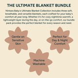 The Ultimate Baby Blanket Bundle - Set of 3 | Bear Hugs