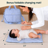 Diaper Bag - Duffle | Powder Blue