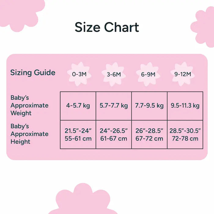 Short Bodysuit & Pant Set - Flower Shower