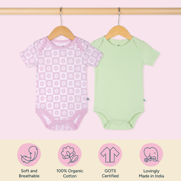 Short Bodysuit - Soft Bloom | Set of 2