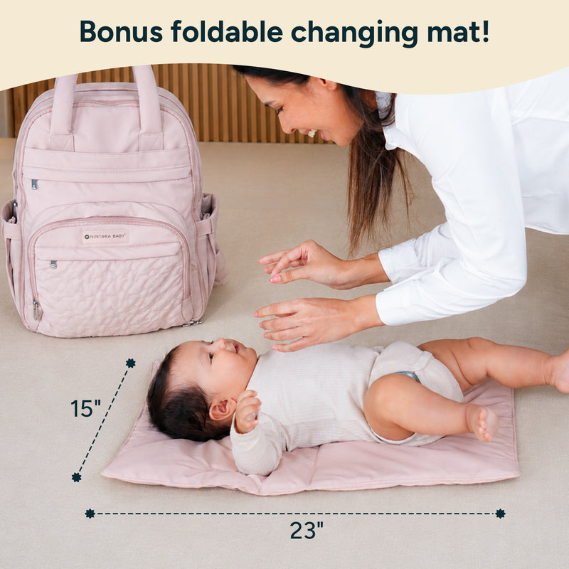 Diaper Bag - Backpack | Powder Blue
