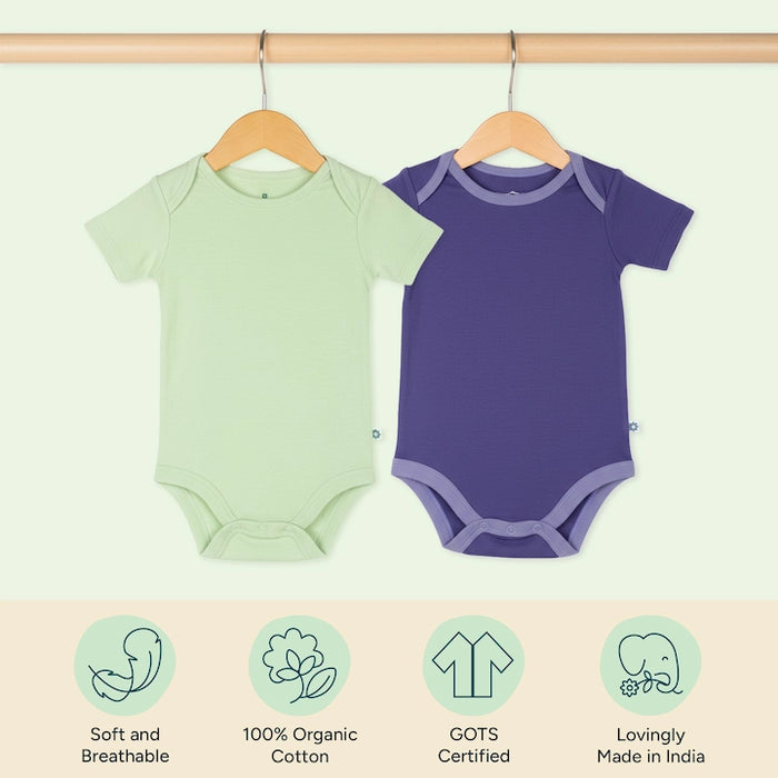 Short Bodysuit - Simple Solids | Set of 2
