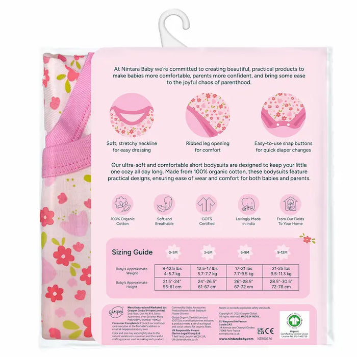 Short Bodysuit | Flower Shower