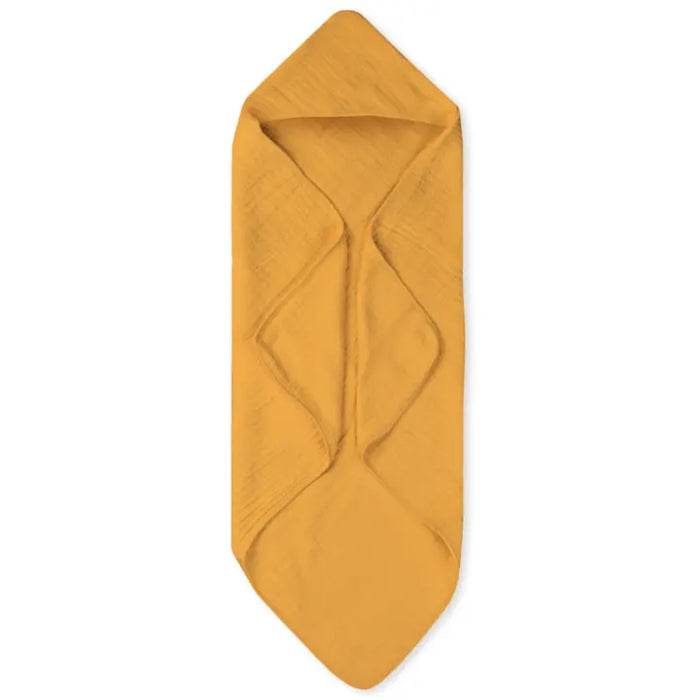 Muslin Baby Hooded Towel | Butterscotch