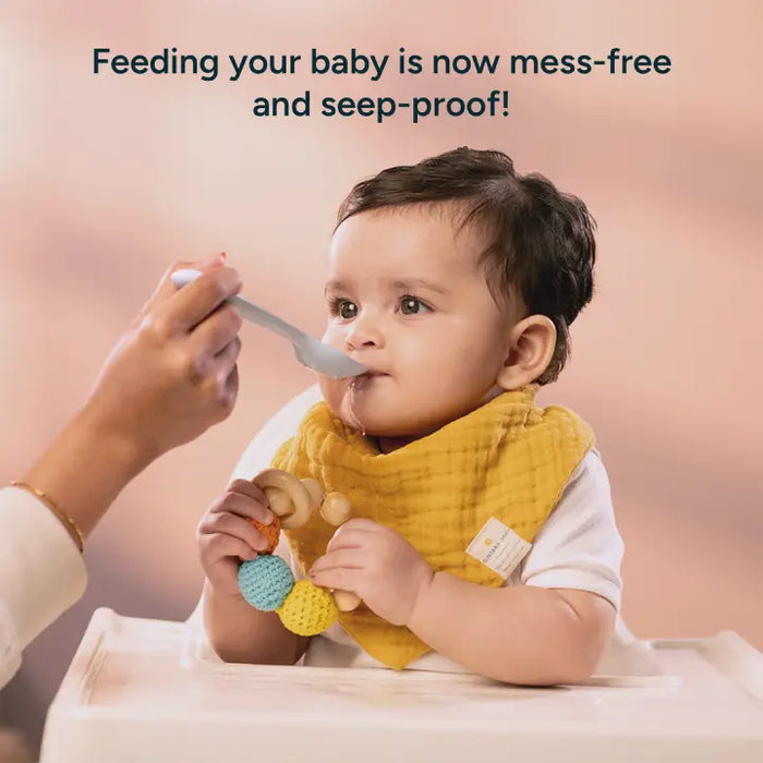 Baby Bandana Bibs - Set of 2 | Golden Flutter Pack