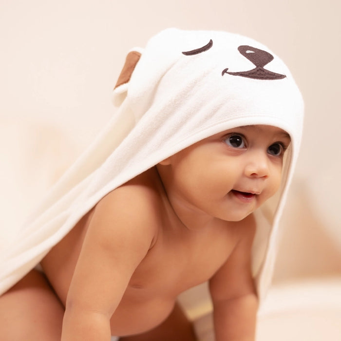Bamboo Baby Hooded Towel | Bear