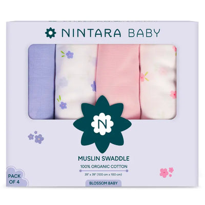 Baby Swaddle - Large - Set of 4 | Blossom Baby