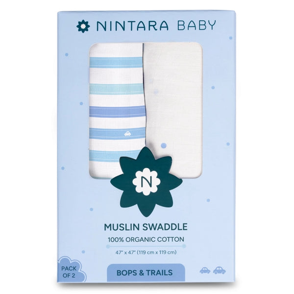Baby Swaddle Extra Large Set of 2 | Bops & Trails